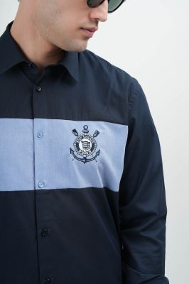 پیراهن آستین بلند طرحدار