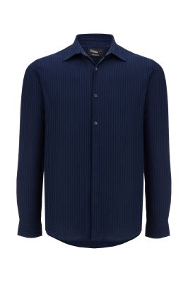 پیراهن آستین بلند راه راه