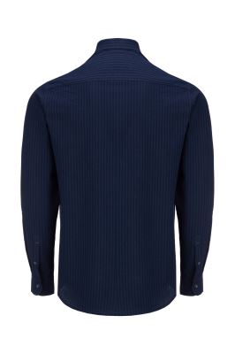 پیراهن آستین بلند راه راه