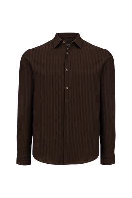 پیراهن آستین بلند راه راه