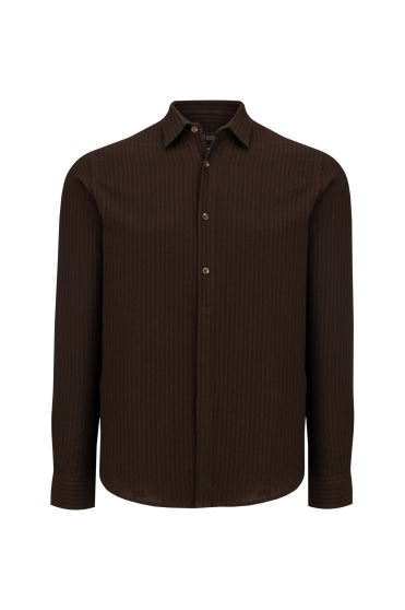 پیراهن آستین بلند راه راه