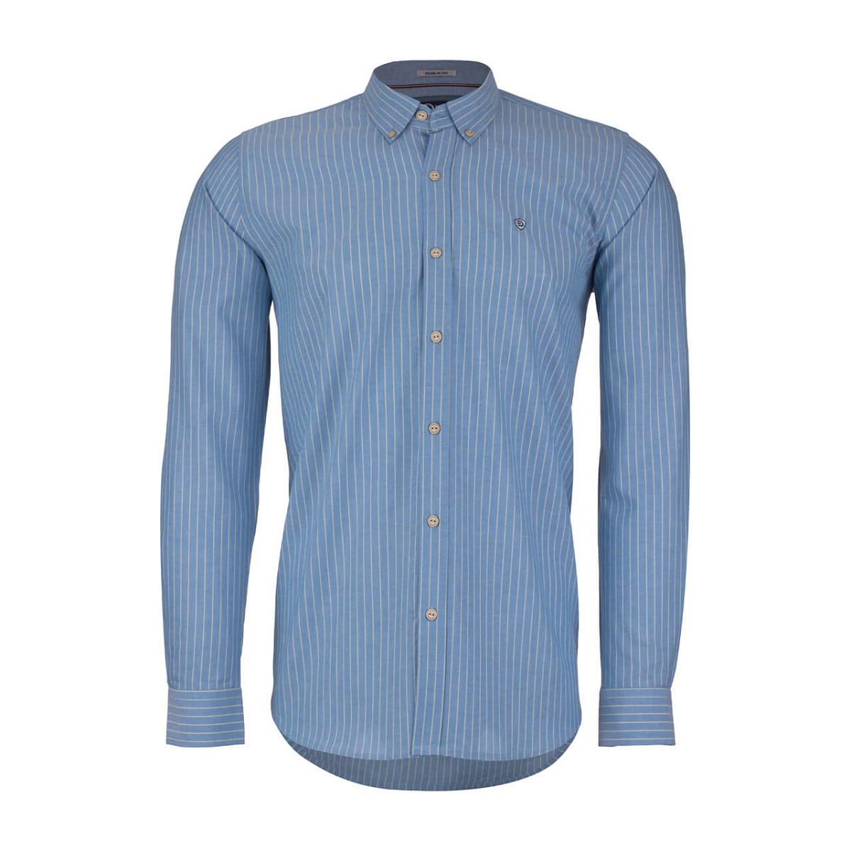 پیراهن آستین بلند یقه دار