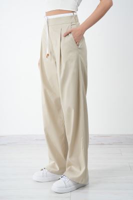 شلوار پارچه ای ساده