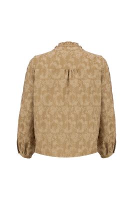 شومیز آستین بلند طرحدار