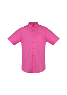 پیراهن آستین کوتاه یقه دار