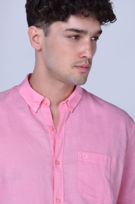 پیراهن آستین کوتاه یقه دار