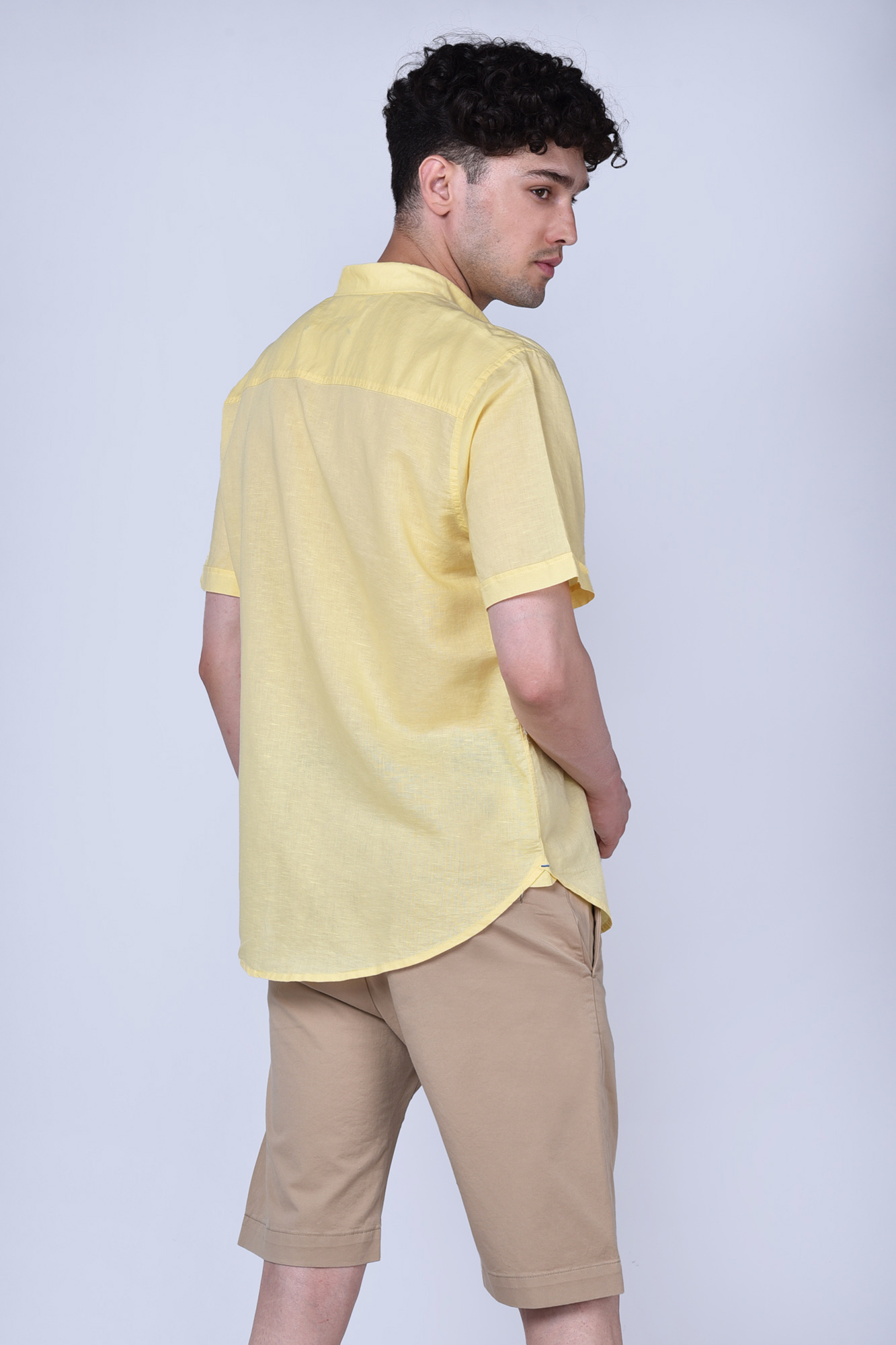 پیراهن آستین کوتاه یقه دار