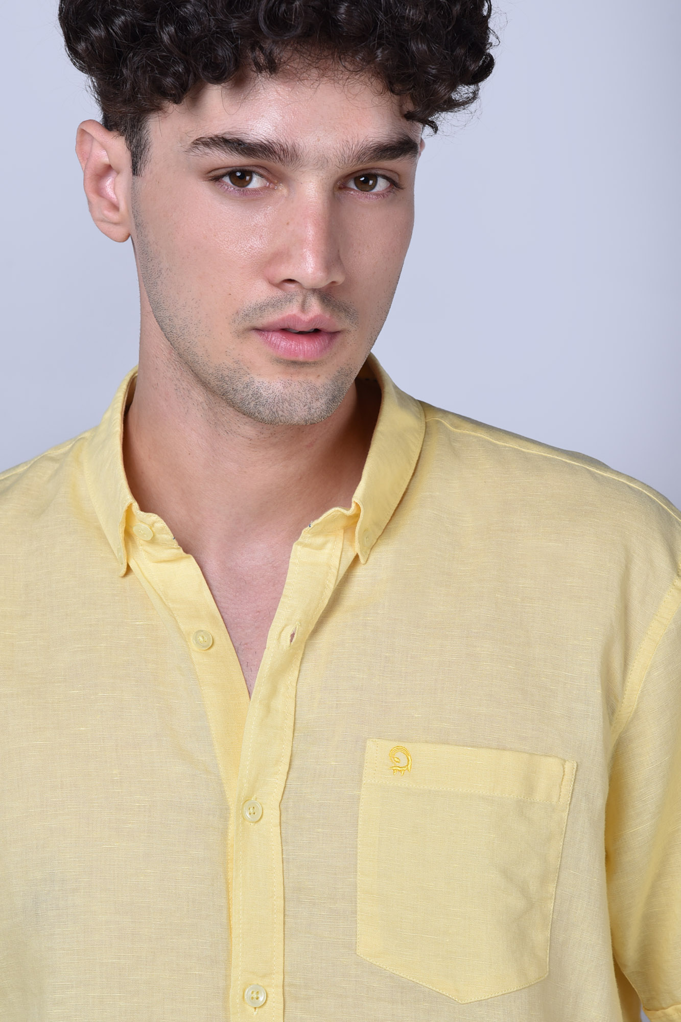 پیراهن آستین کوتاه یقه دار