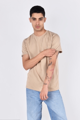 تیشرت آستین کوتاه یقه گرد بیسیک