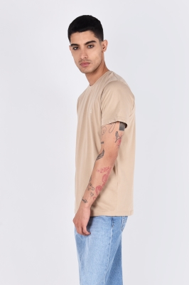 تیشرت آستین کوتاه یقه گرد بیسیک