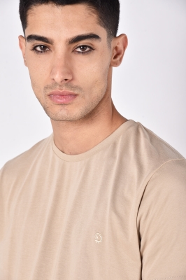 تیشرت آستین کوتاه یقه گرد بیسیک