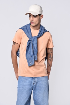 تیشرت آستین کوتاه یقه گرد بیسیک