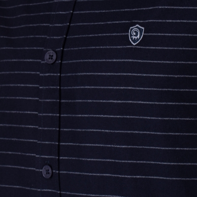 پیراهن آستین بلند یقه دار