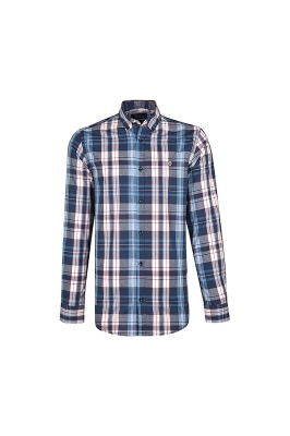 پیراهن آستین بلند یقه دار