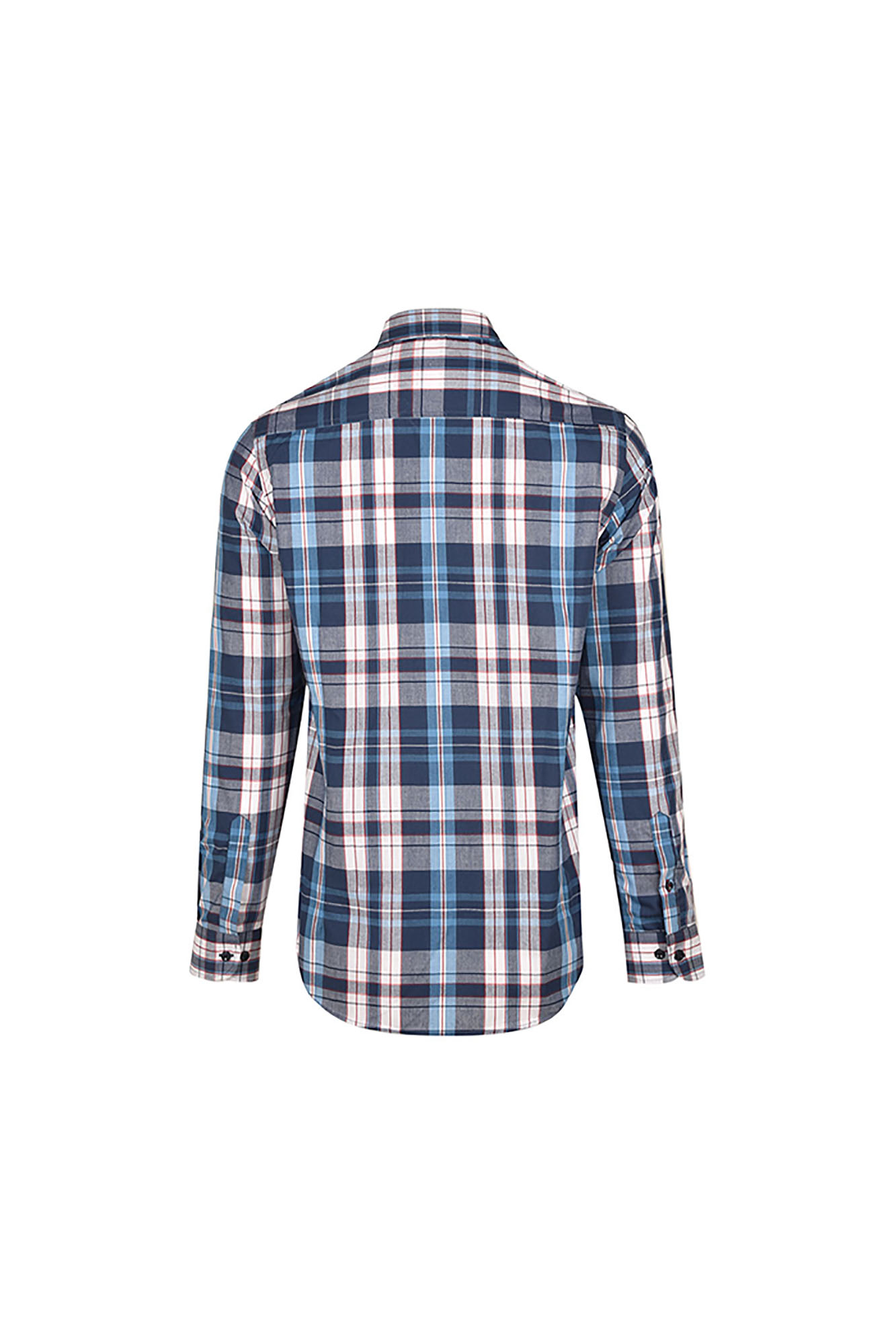 پیراهن آستین بلند یقه دار