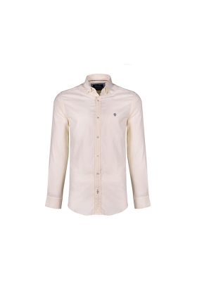 پیراهن آستین بلند یقه دار