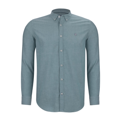 پیراهن آستین بلند یقه دار