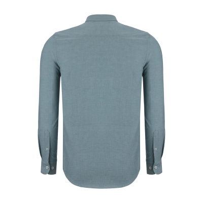 پیراهن آستین بلند یقه دار