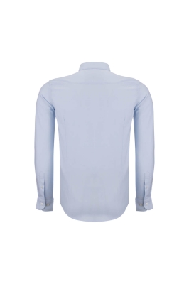 پیراهن آستین بلند یقه دار