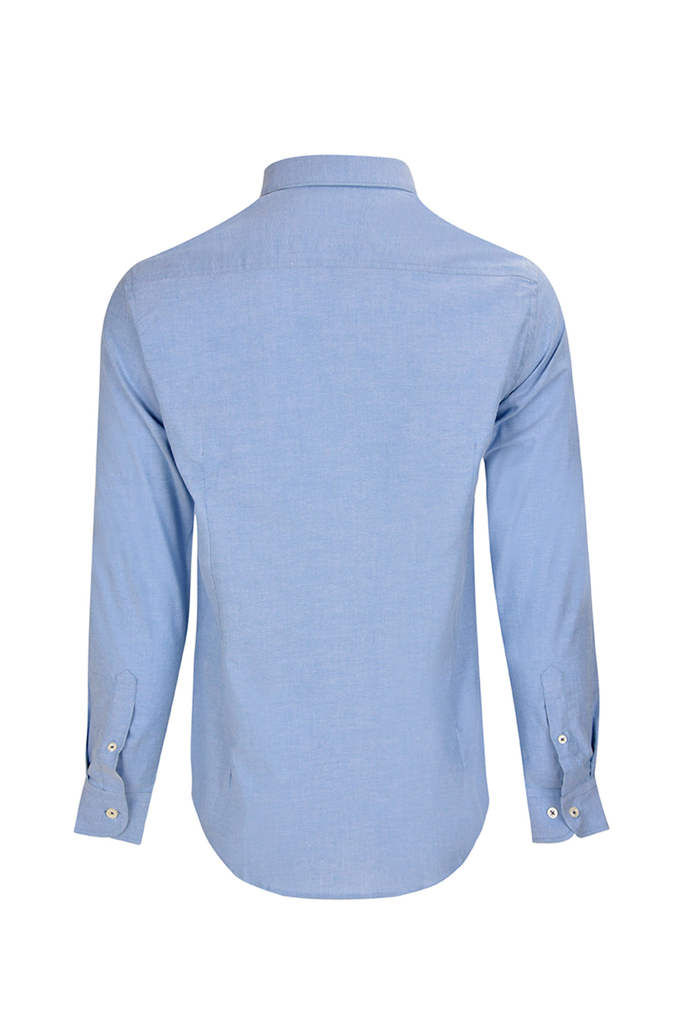 پیراهن آستین بلند یقه دار