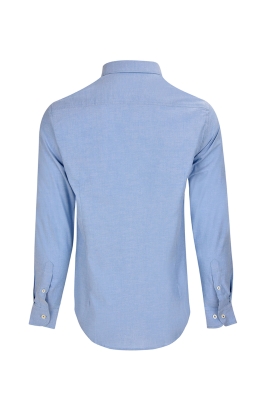 پیراهن آستین بلند یقه دار