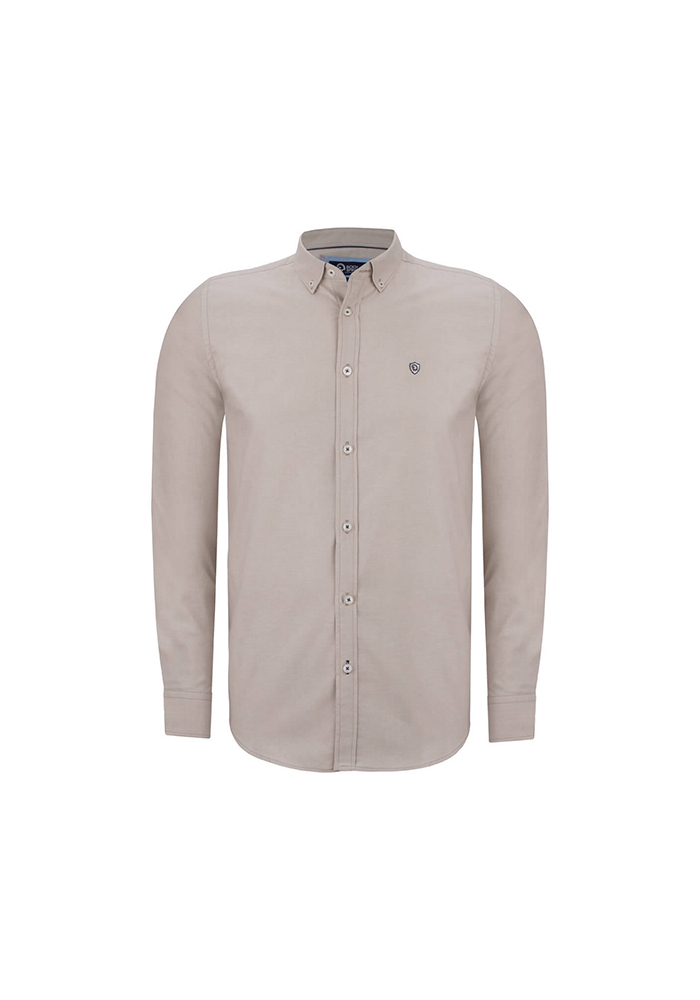 پیراهن آستین بلند یقه دار