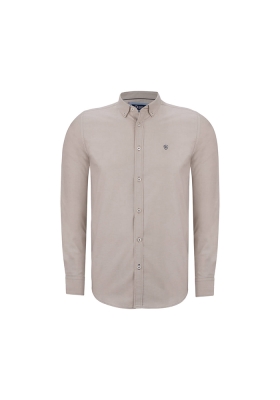 پیراهن آستین بلند یقه دار