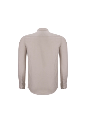 پیراهن آستین بلند یقه دار