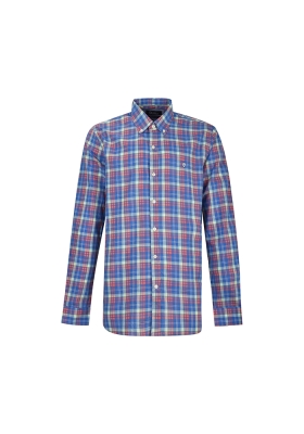 پیراهن چهارخونه آستین بلند