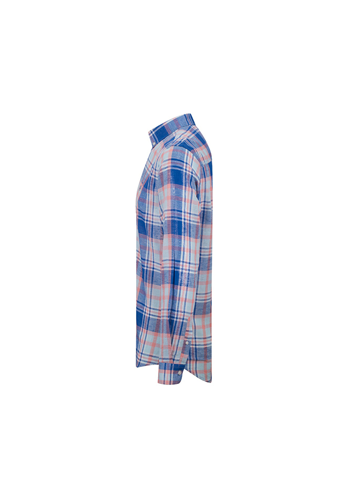 پیراهن چهارخونه آستین بلند