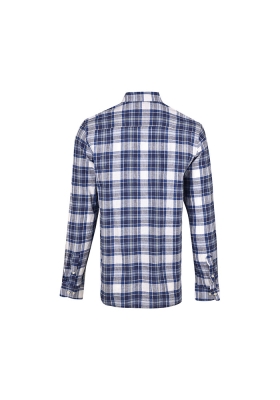 پیراهن چهارخونه آستین بلند