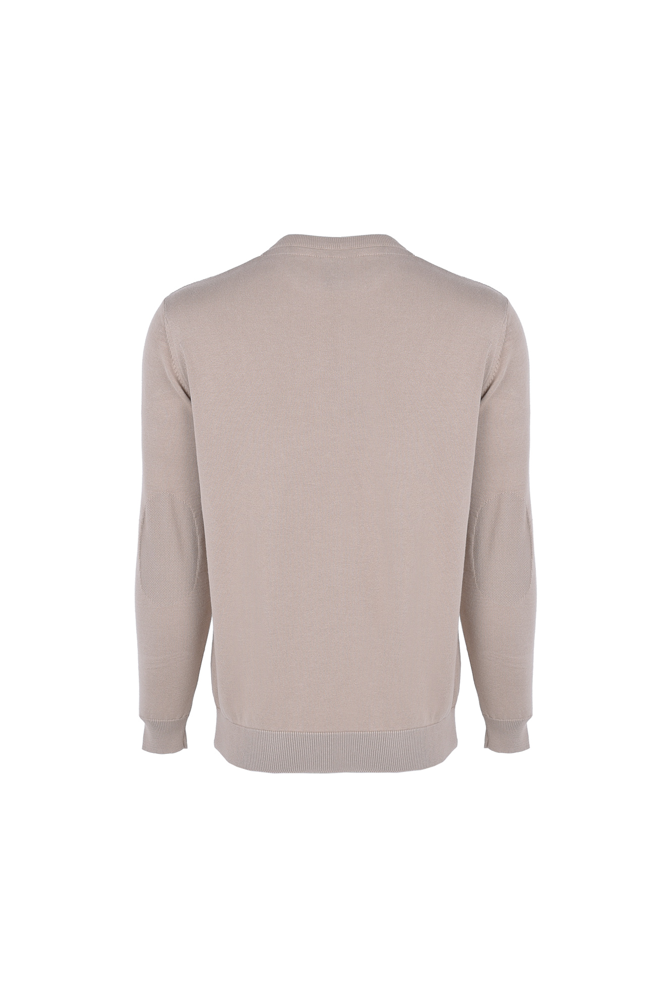 بافت یقه گرد ساده