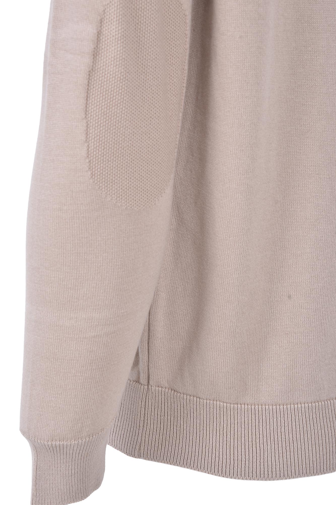 بافت یقه گرد ساده