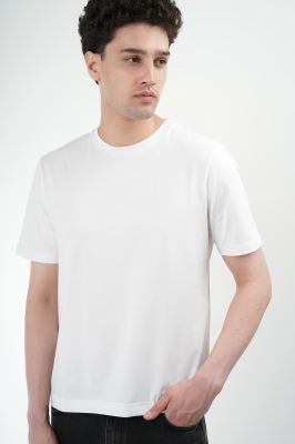 تیشرت آستین کوتاه یقه گرد بیسیک