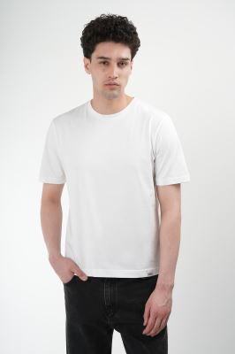 تیشرت آستین کوتاه یقه گرد بیسیک