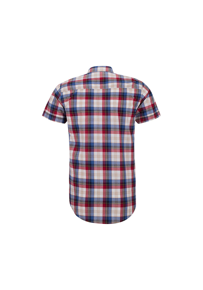 پیراهن آستین کوتاه چهار خانه