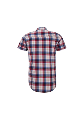 پیراهن آستین کوتاه چهار خانه