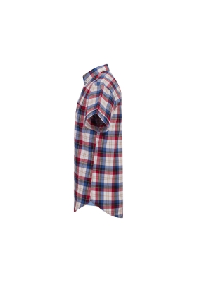 پیراهن آستین کوتاه چهار خانه