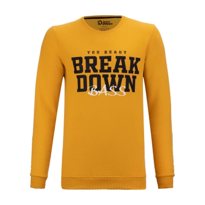 تی شرت آستین بلند یقه  گرد چاپی