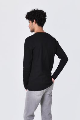 تیشرت آستین بلند مردانه بیسیک