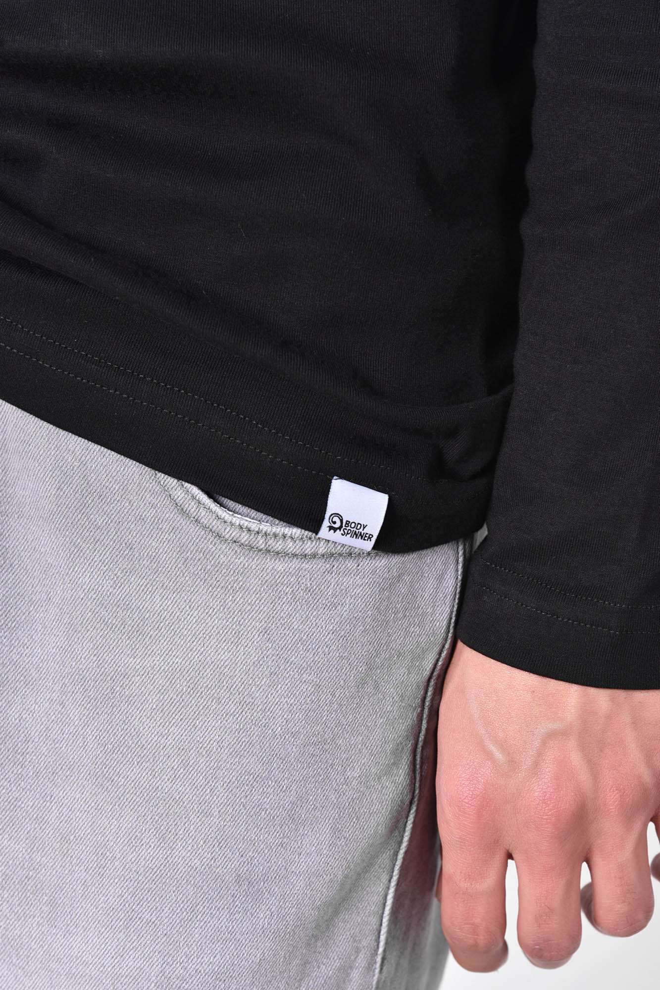 تیشرت آستین بلند مردانه بیسیک