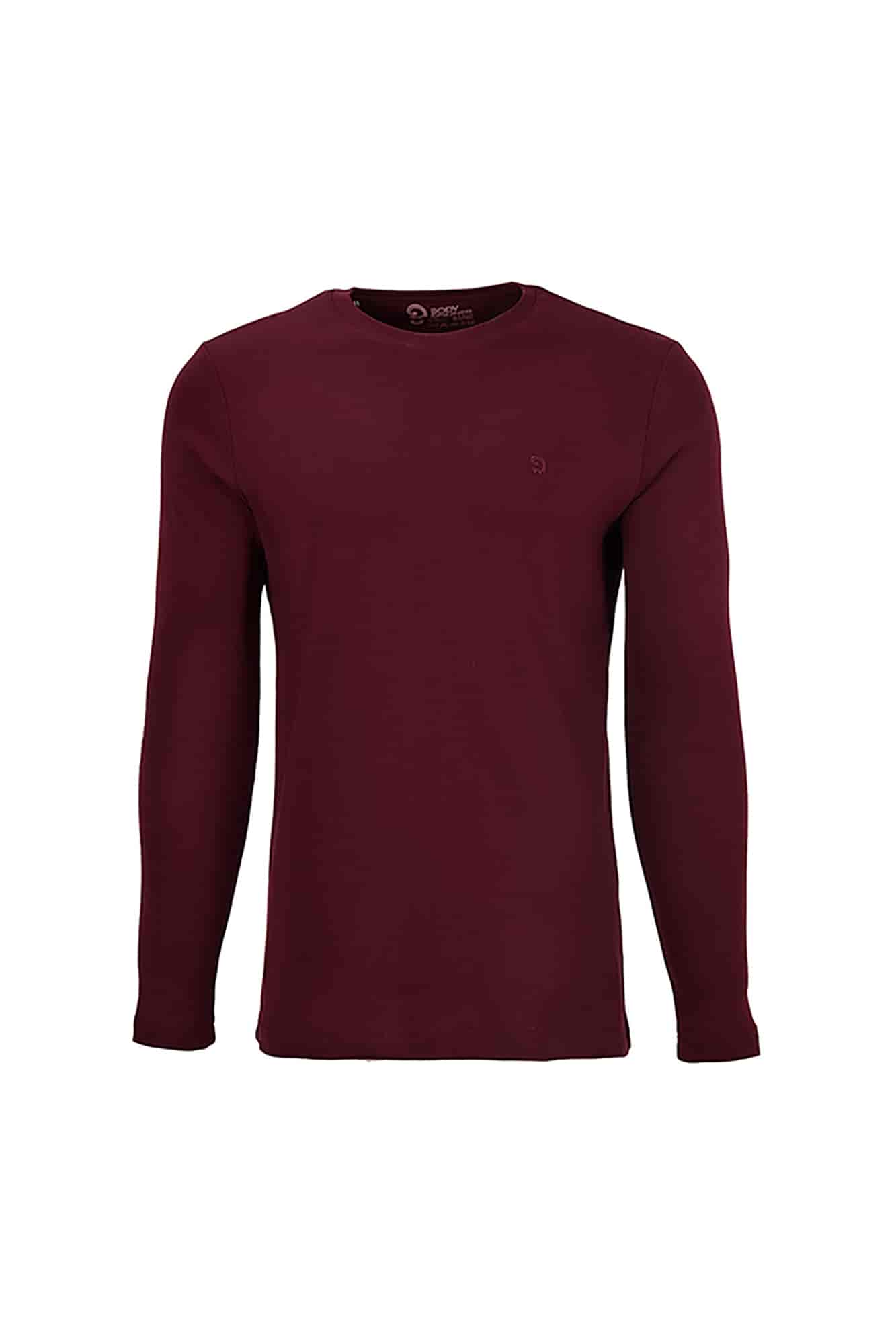 تیشرت آستین بلند یقه گرد