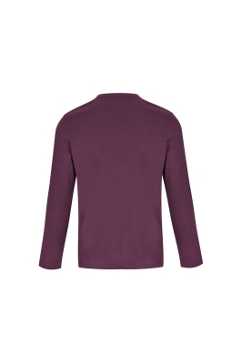 تیشرت آستین بلند یقه گرد