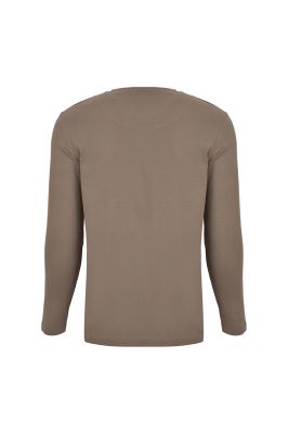 تیشرت آستین بلند یقه گرد