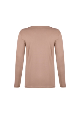 تیشرت آستین بلند یقه گرد