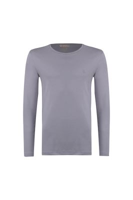 تیشرت آستین بلند یقه گرد