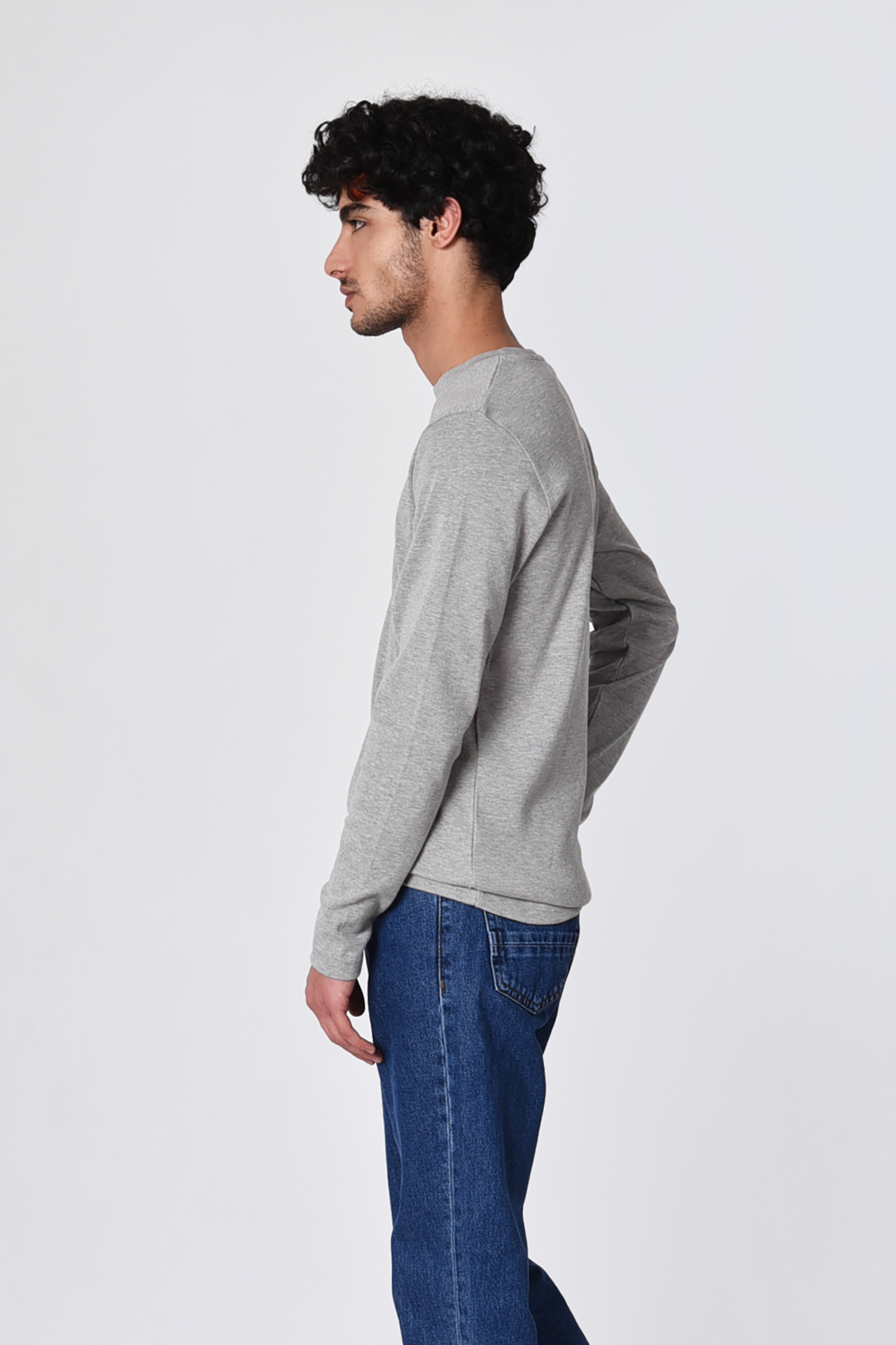 تی شرت آستین بلند مردانه بیسیک