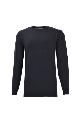 بافت یقه گرد ساده