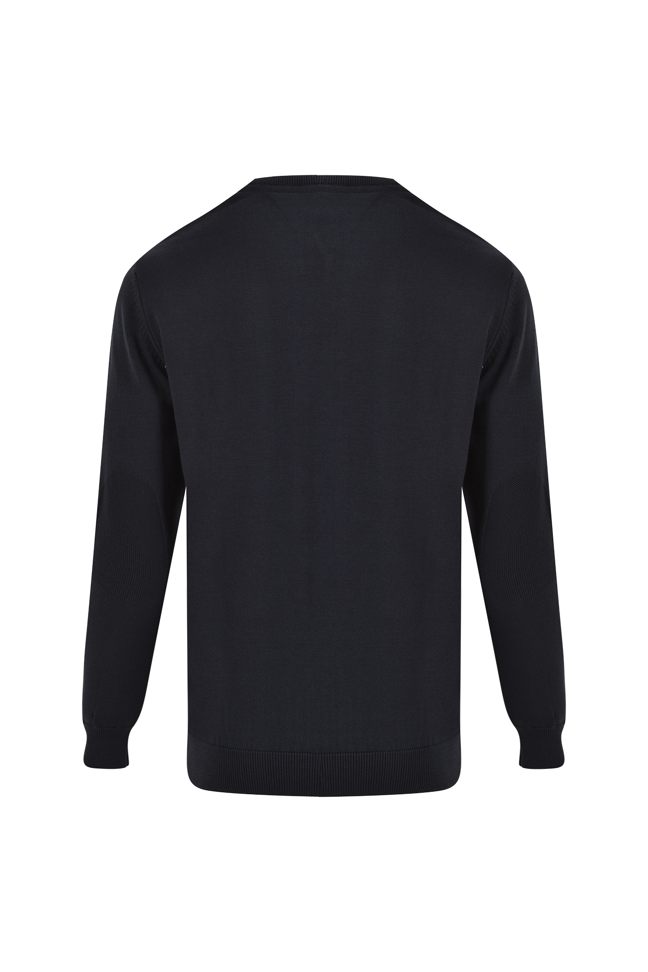 بافت یقه گرد ساده