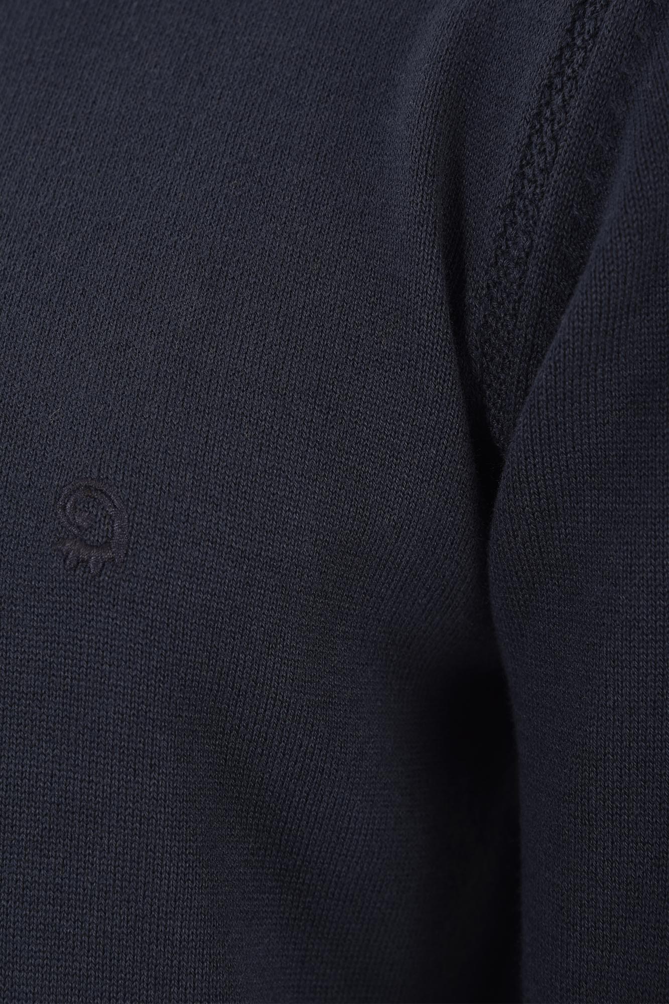 بافت یقه گرد ساده